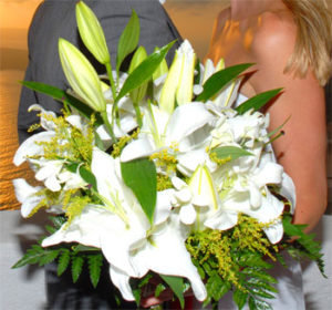Santorini wedding Bouquets